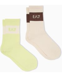 EA7 - Long Socks Pack Tennis Pro - Lyst