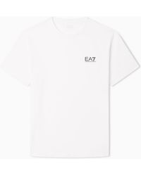 EA7 - Cotton Shirt - Lyst