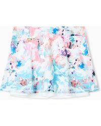 EA7 - Tennis Pro Mini Skirt - Lyst