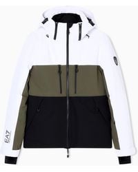 EA7 - Skijacke Aus Protectum7-Funktionsgewebe Mit Stratum7 Asv-Wattierung - Lyst