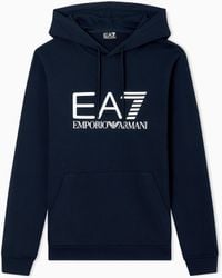 EA7 - Slim Fit Hoodie Core Identity - Lyst