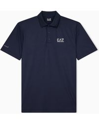 EA7 - Regular Fit Polo Shirt Golf Pro - Lyst