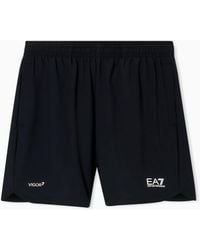EA7 - Shorts Vigor 7 Regularer Schnitt 2In1 Technisches Gewebe - Lyst