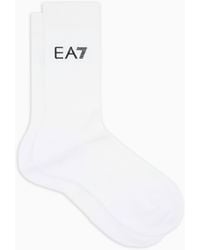 EA7 - Tennis Pro Stretch-Cotton Blend Socks - Lyst