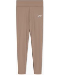 EA7 - Stretch Legging With High Waist - Lyst