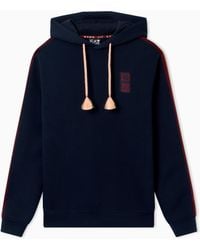 EA7 - Lunar New Year Jersey Hooded Sweatshirt - Lyst