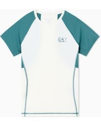 EA7 - Tennis Pro T-Shirt - Lyst