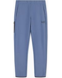 EA7 - Slim-Fit Trousers Natural Ventus 7 Technical Cotton Jersey - Lyst
