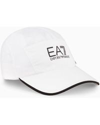 EA7 - Cappello Baseball Tennis Pro In Cotone - Lyst