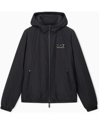 EA7 - Blouson Jacket Premium Label With Oversized Fit - Lyst