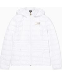 EA7 - Padded Jacket - Lyst