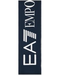 EA7 - Mountain U Visibility Scarf Regular Fit Knit - Lyst