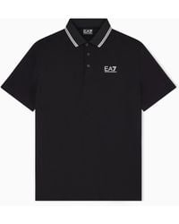 EA7 - Regular Fit Polo Shirt Tennis Club - Lyst