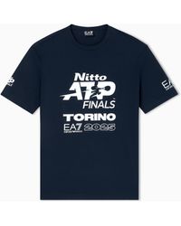 EA7 - Nitto Atp Finals Crew Neck T-Shirt With Event Logo - Lyst