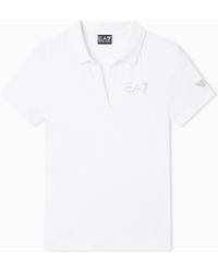 EA7 - Evolution Short-Sleeved Polo Shirt - Lyst