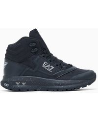 EA7 - Ice Altura Ankle Boots - Lyst