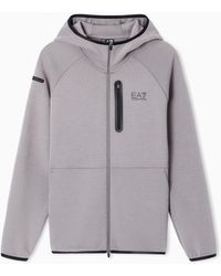 EA7 - Dynamic Athlete Hooded Sweatshirt - Lyst