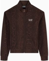 EA7 - Sweatshirt Graphic Series Regular Fit Cotton Jersey - Lyst