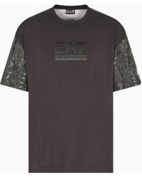 EA7 - T-Shirt Girocollo Graphic Series - Lyst