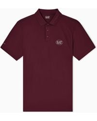 EA7 - Tennis Pro Polo Shirt - Lyst