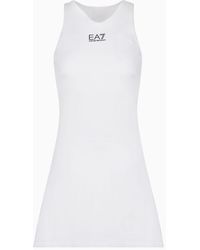 EA7 - Tennis Pro Dress In Ventus7 Technical Fabric - Lyst