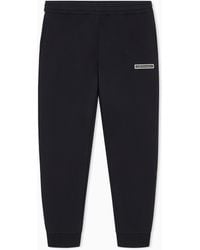 EA7 - Slim Fit Pants Logo Series - Lyst