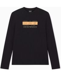 EA7 - Slim-Fit T-Shirt Visibility - Lyst