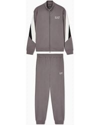 EA7 - Summer Block Pure Cotton Tracksuit - Lyst