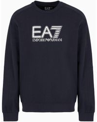 EA7 - Sweatshirts Without Hood - Lyst