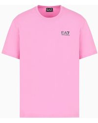 EA7 - Relaxed Fit T-shirts - Lyst