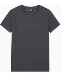 EA7 - Slim-Fit T-Shirt Logo Series - Lyst