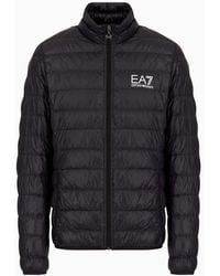 Emporio Armani - Packable Core Identity Puffer Jacket - Lyst