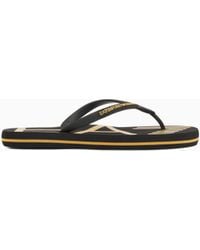 EA7 - Rubber Flip-Flops With Logo - Lyst