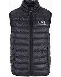 EA7 - Packable Core Identity Gilet - Lyst