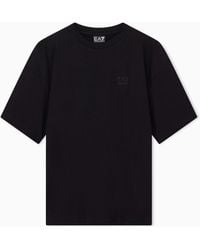 EA7 - T-Shirt Short-Sleeve Oversized - Lyst