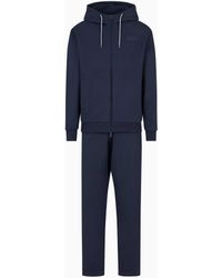 EA7 - Tuta Con Cappuccio Visibility - Lyst