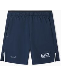 EA7 - Tennis Pro Boy Shorts - Lyst