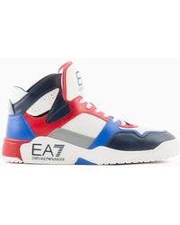 EA7 - New Basket Sneaker - Lyst