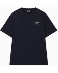 EA7 - Logo T-Shirt - Lyst