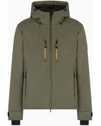 EA7 - Skijacke Aus Softshell-Funktionsgewebe Stratum7-Wattierung - Lyst