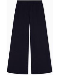 EA7 - Trouser Train Sport Travel Over Fit Interlock Stretch - Lyst