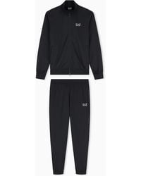EA7 - Technical-Fabric Core Identity Tracksuit - Lyst