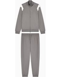 EA7 - Core Identity Cotton Tracksuit - Lyst