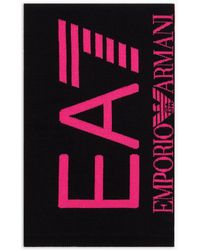 EA7 - Schal Mit Maxi-logo - Lyst