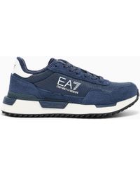 EA7 - Vintage Sneaker Mit Wildledereinsätzen Vintage Running - Lyst