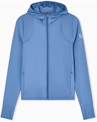 EA7 - Dynamic Athlete Hooded Sweatshirt - Lyst