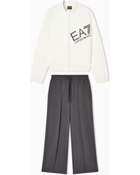EA7 - Stretch Technical Fabric Tracksuit - Lyst