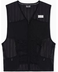EA7 - Dynamic Athlete Packable Gilet - Lyst