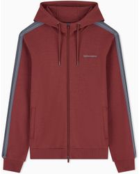 EA7 - Hoodie Logo Series Regular Fit - Lyst