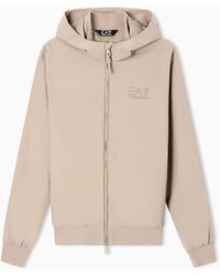 EA7 - Lux Identity Technical-Fabric Jacket - Lyst